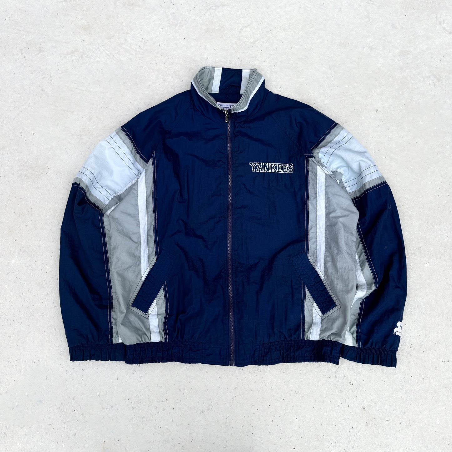 Yankees big logo lightweight trackjacket (M)