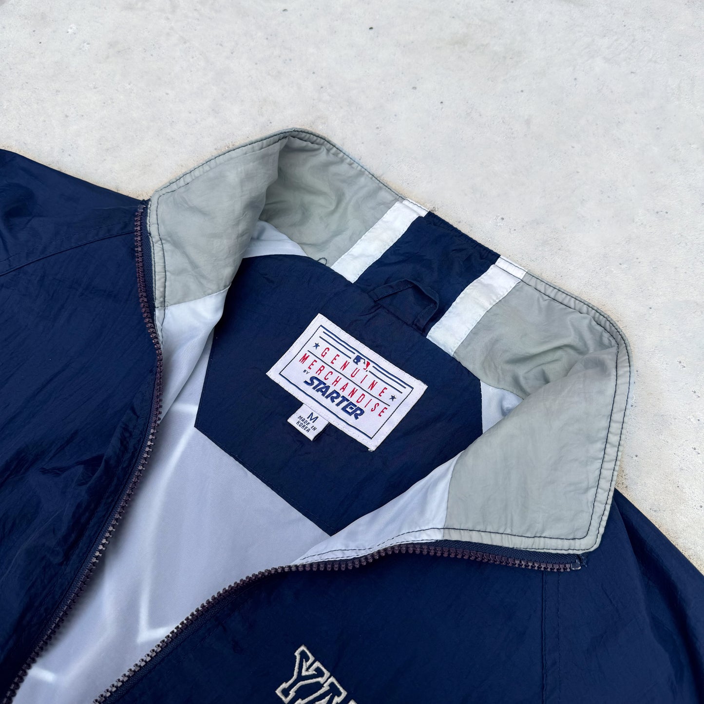 Yankees big logo lightweight trackjacket (M)