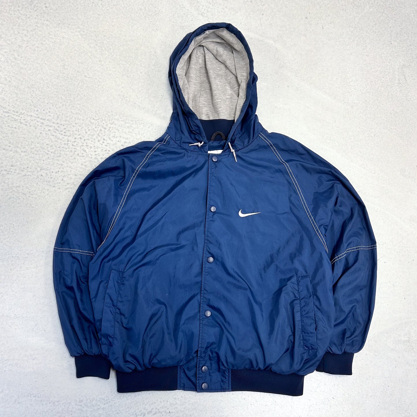 Nike 1990's big logo jakke (L)
