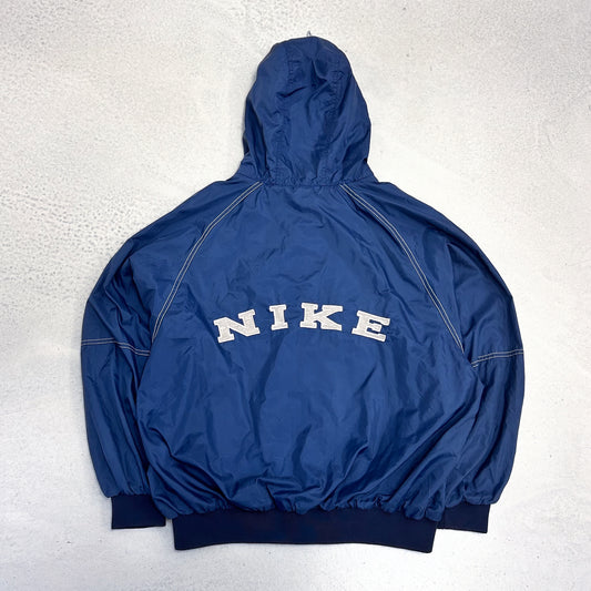 Nike 1990's big logo jakke (L)