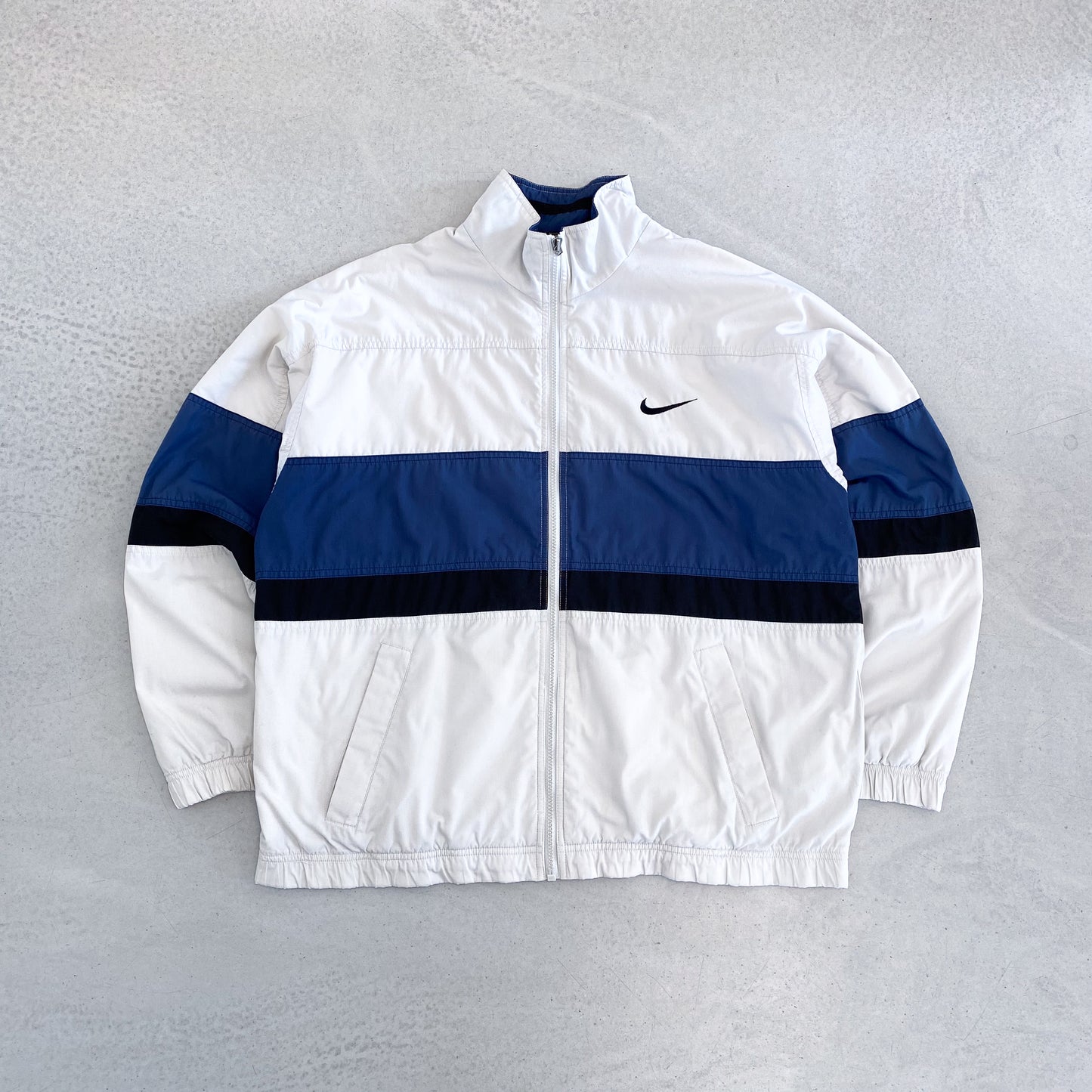 Nike 1990s lightweight embroidered track jacket (M)