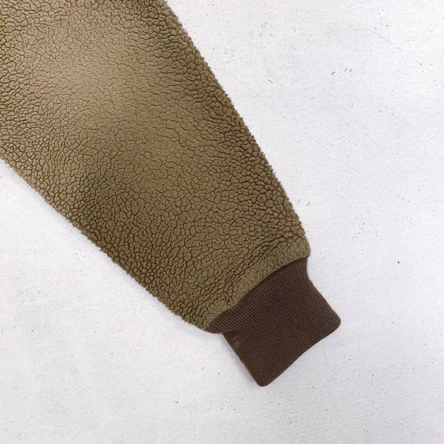Adidas 1999 deep pile sherpa fleece jacket (M)