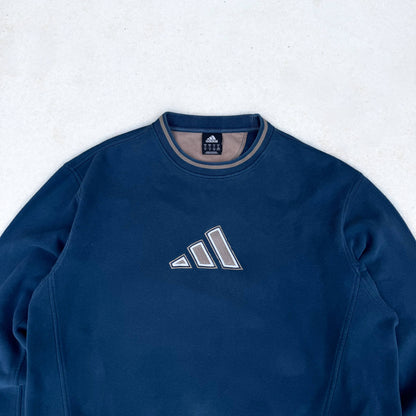 Adidas heavyweight navy sweatshirt (XL)