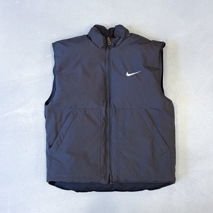 Nike reversible puffer vest (S)